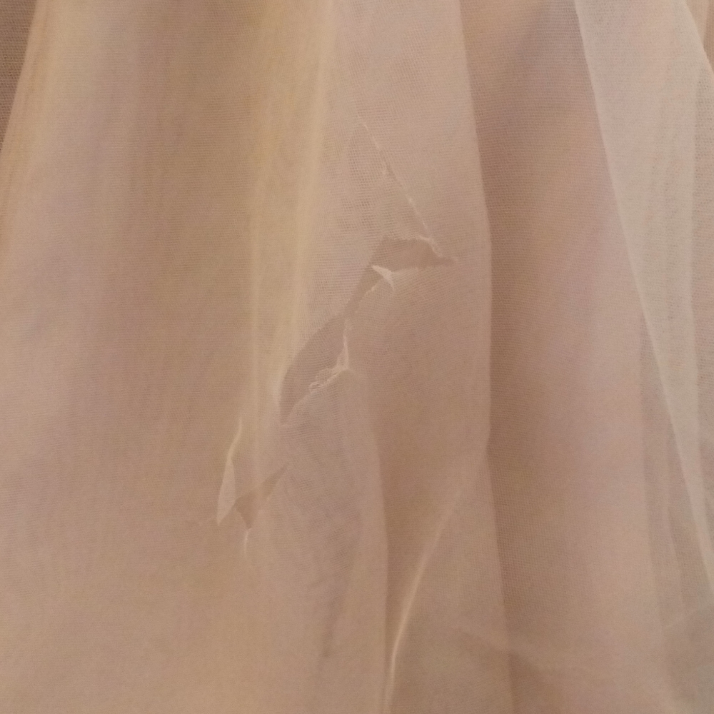 La Femme Illusion A-Line Tulle Ball Gown Size 14 - Picture 14 of 15
